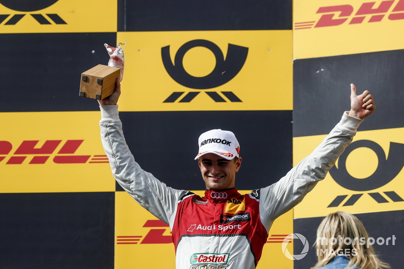 Podium: Second place Nico Müller, Audi Sport Team Abt Sportsline