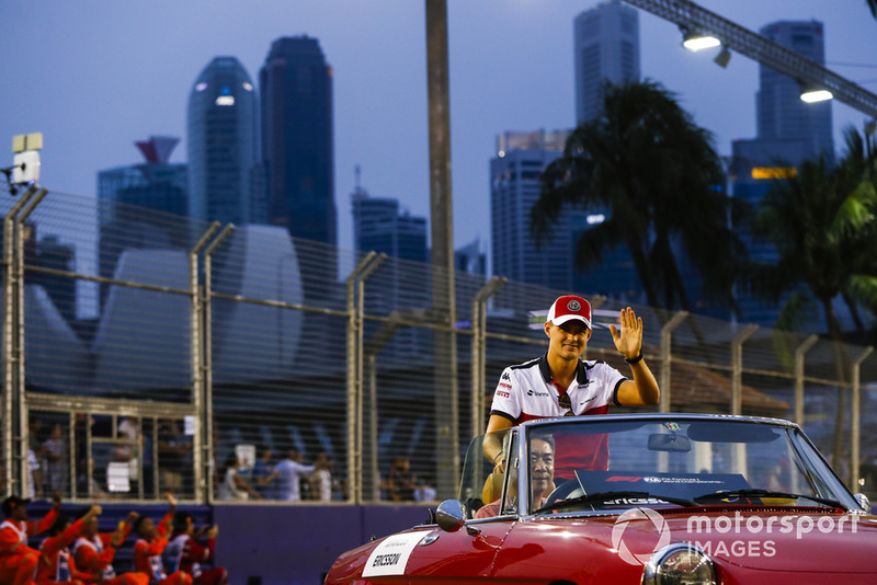 Versenyzői parádé Szingapúrból - F1 2018