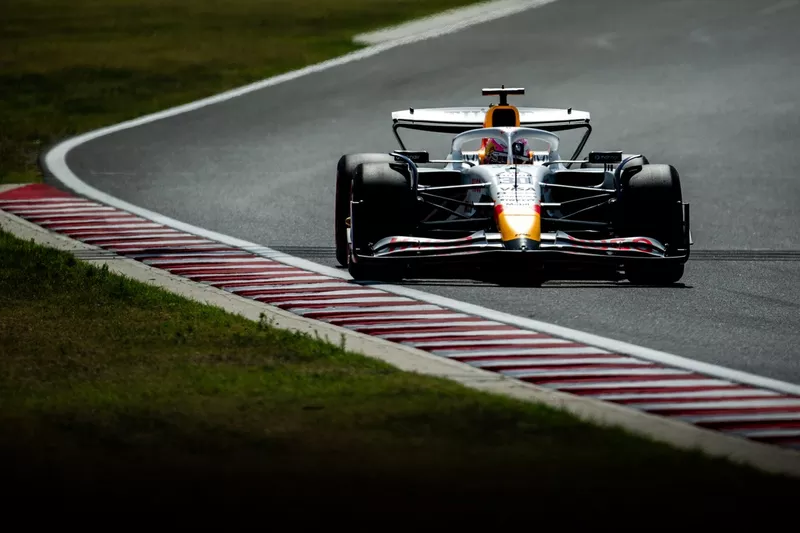 Liam Lawson, Racing Bulls, essais Pirelli Hungaroring
