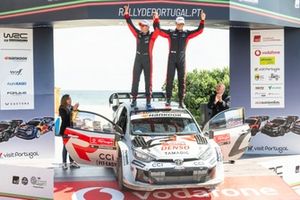 Ganadores Sébastien Ogier, Vincent Landais, Toyota Gazoo Racing WRT Toyota GR Yaris Rally1