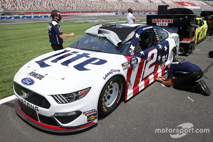 Brad Keselowski, Team Penske, Ford Mustang
