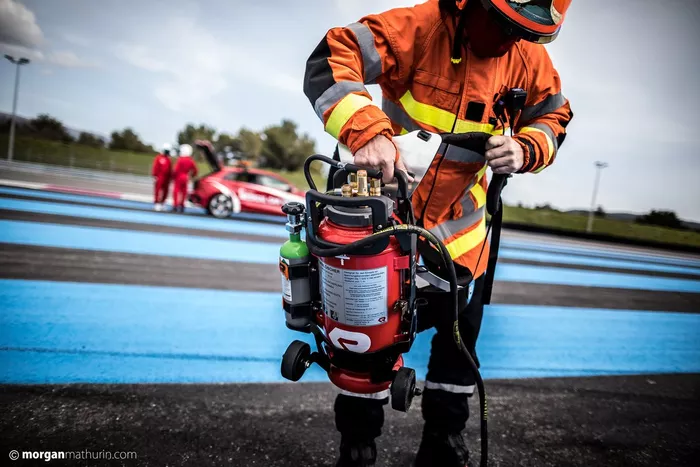 Simulacro y test de seguridad en el circuito Paul Ricard