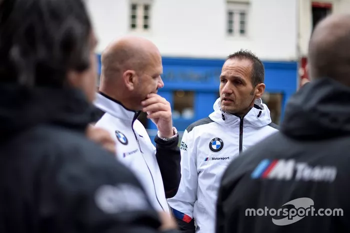 Preparação da BMW para as 24 horas de Le Mans