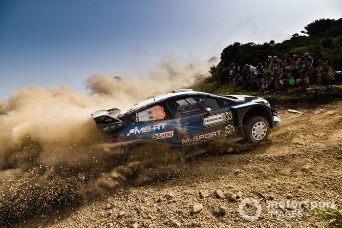 Elfyn Evans, Scott Martin, M-Sport Ford WRT Ford Fiesta WRC