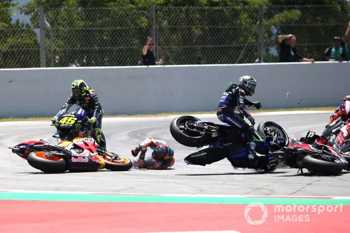 Jorge Lorenzo, Repsol Honda Team crash