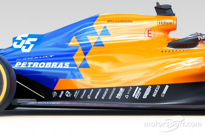 Detalles del McLaren MCL34