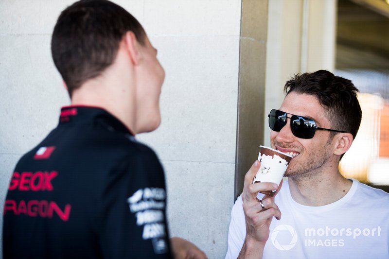 Edoardo Mortara  Venturi Formula E, talks to Raffaele Marciello, GEOX Dragon, Penske EV-3 