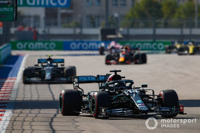 Lewis Hamilton, Mercedes F1 W11, Valtteri Bottas, Mercedes F1 W11