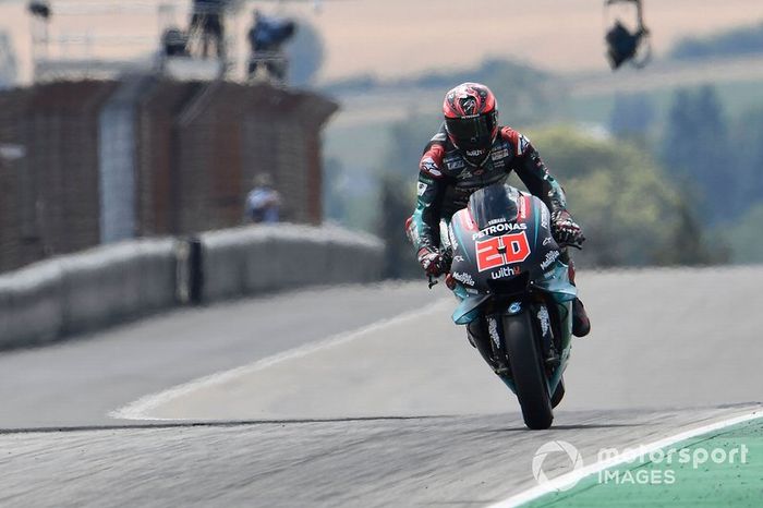 Fabio Quartararo, Petronas Yamaha SRT, Frenada