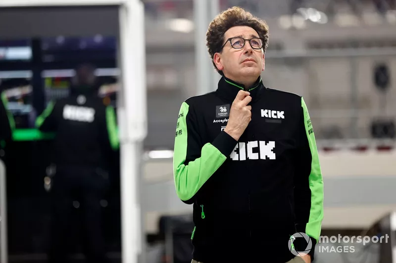 Mattia Binotto, directeur de l'exploitation et directeur technique, KICK Sauber  