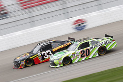 Brandon Jones, Richard Childress Racing Chevrolet; Erik Jones, Joe Gibbs Racing Toyota