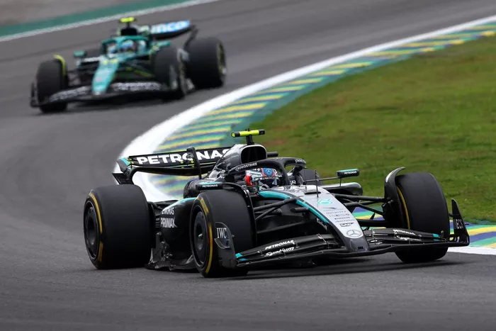 Fernando Alonso, Aston Martin Racing, Andrea Kimi Antonelli, Mercedes
