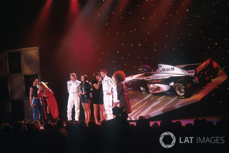 1: McLAREN GRABS THE SPICE GIRLS