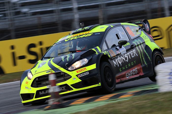 Valentino Rossi, Carlo Cassina, Ford Fiesta WRC
