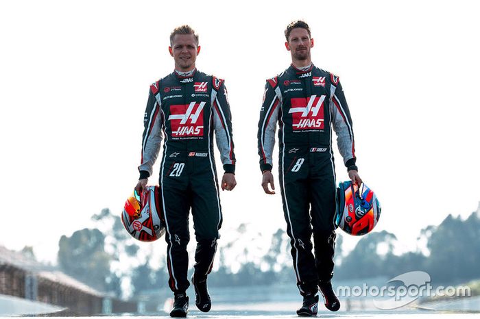 Pilotos 2018: Kevin Magnussen y Romain Grosjean
