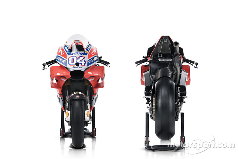 Les motos d'Andrea Dovizioso et Jorge Lorenzo, Ducati Team