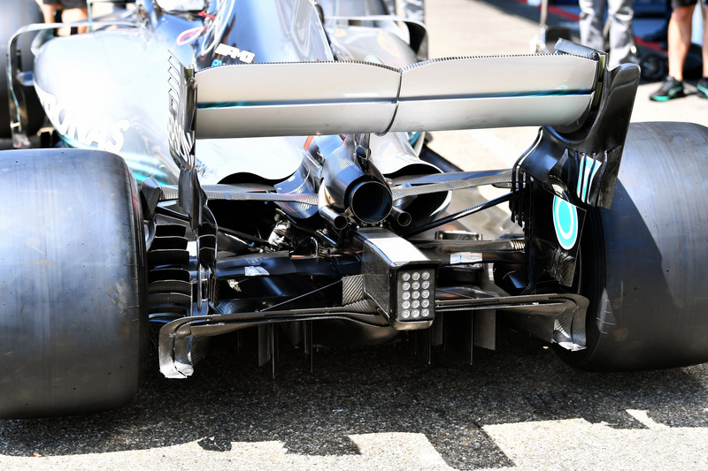 Mercedes-AMG F1 W09 rear