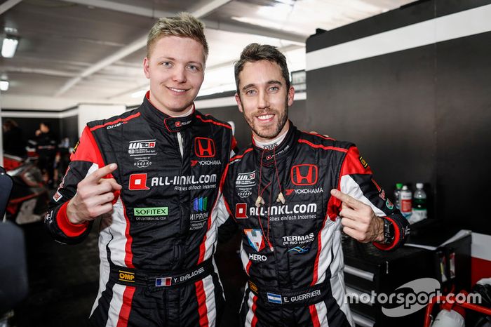 Yann Ehrlacher, ALL-INKL.COM Münnich Motorsport Honda Civic Type R TCR, Esteban Guerrieri, ALL-INKL.COM Münnich Motorsport Honda Civic Type R TCR