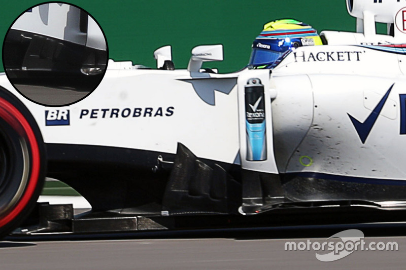 Williams FW38, Detail