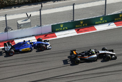 Sergio Perez, Sahara Force India F1 VJM09 voor Marcus Ericsson, Sauber C35