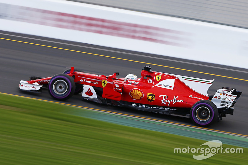 Sebastian Vettel, Ferrari, SF70H