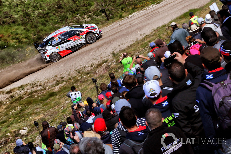 Juho Hänninen, Kaj Lindström, Toyota Yaris WRC