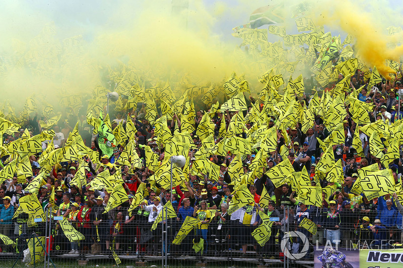 Fans von Valentino Rossi, Yamaha Factory Racing