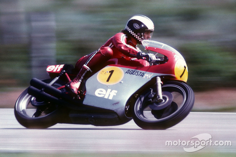 Phil Read lors du GP de Suède 1975