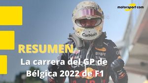 Resumen de la carrera del GP de Bélgica con Max Verstappen acariciando el título de F1