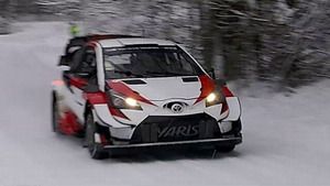 Sebastien Ogier - Testy przed Rajdem Szwecji - Toyota Yaris WRC