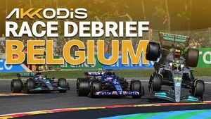Mercedes podsumowuje Grand Prix Belgii 2022