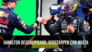 Hamilton descalificado y Verstappen con una multa de 50.000€ en el GP de Brasil 2021 de F1