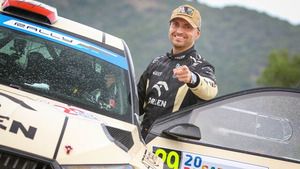 Kajetan Kajetanowicz po odcinku testowym Rajdu Sardynii 2023