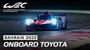 8 Hours of Bahrain 2023 - Trening 2, Toyota GR010 Hybrid onboard