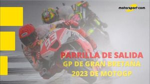 Parrilla de salida del GP De Gran Bretaña 2023 de MotoGP