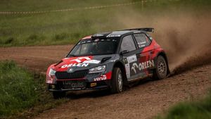 Rajd Podlaski 2022 - Kacper Wróblewski i Jakub Wróbel - Onboard