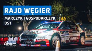 Rajd Węgier 2023 - Mikołaj Marczyk po odcinku kwalifikacyjnym