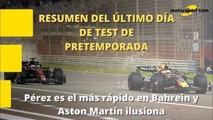 Resumen del último día de test de pretemporada 2023 de F1 en Bahrein | Pérez, el más rápido