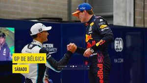 Resumen sábado GP de Bélgica F1