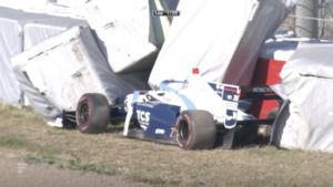 Súper Fórmula: Suzuka - Incidente de la curva Dunlop