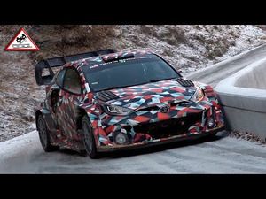 Testy przed Rajdem Monte Carlo 2022 - Elfyn Evans i Scott Martin