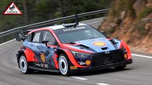 Testy przed Rajdem Katalonii 2022 - Thierry Neuville