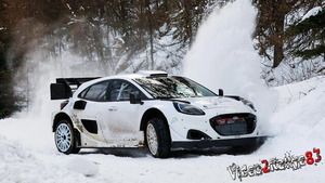 Testy przed Rajdem Monte Carlo 2024 - Adrien Fourmaux