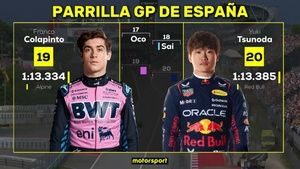 ¡EL ORDEN DE SALIDA DEL GP ESPAÑA F1 2025!
