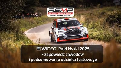 Rajd Nyski 2025 - Odcinek testowy