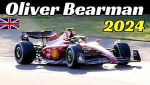 Oliver Bearman - Dzień treningowy w Ferrari F1-75