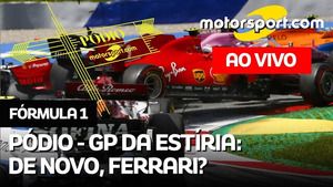 PÓDIO: GP da Estíria tem batida de ferraristas, show de Pérez e Hamilton dominante