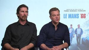 Le Mans 66 - entrevista a Christian Bale y Matt Damon
