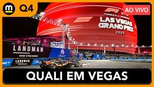 AO VIVO: Tudo do QUALI CHUVOSO de Vegas, com HAMILTON ÚLTIMO e BORTOLETO 18º. Veja ANÁLISE