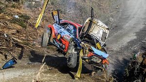 Rally de Chile: accidente de Thierry Neuville